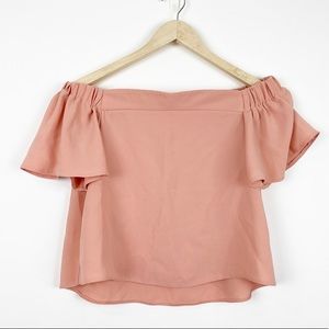 Top Shop off shoulder top